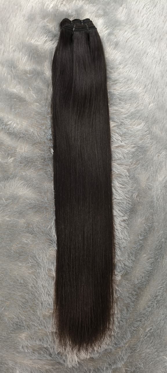 Mane Raw Indian Hair Straight.
