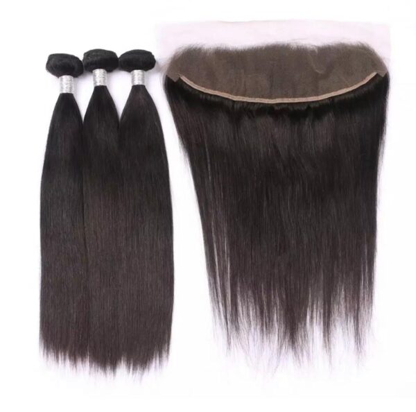 3 BUNDLE DEALS WITH 13*4 FRONTAL STRAIGHT